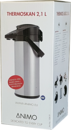 Pumptermos 2,1 liter