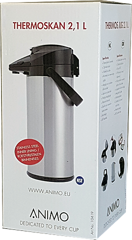 Pumptermos 2,1 liter