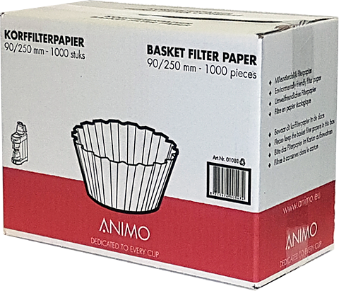 Kaffefilter 90/250 mm (1000 st)