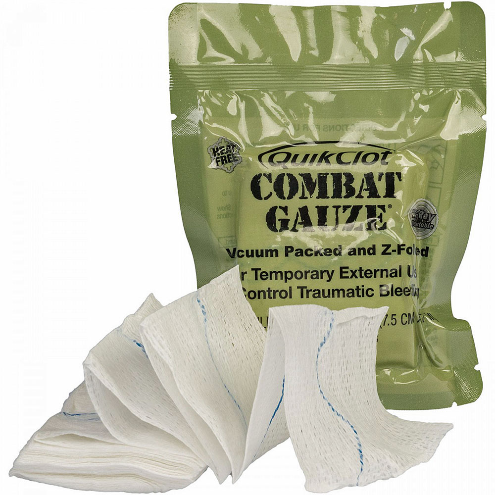 QuikClot Combat Gauze hemostatiskt förband - 2