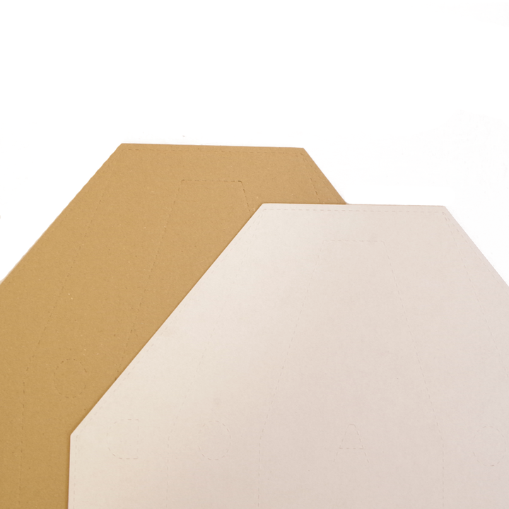 Eeman tech Cardboard IPSC Target/måltavlor TAN/WHITE - 100pc