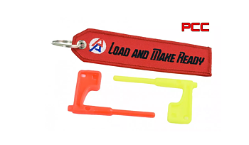 Double alpha academy Chamber Flag, 2-pack with DAA keychain PCC