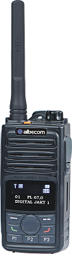 Albecom Radiopaket VIPER X6-155mhz Analog/Digital - 2