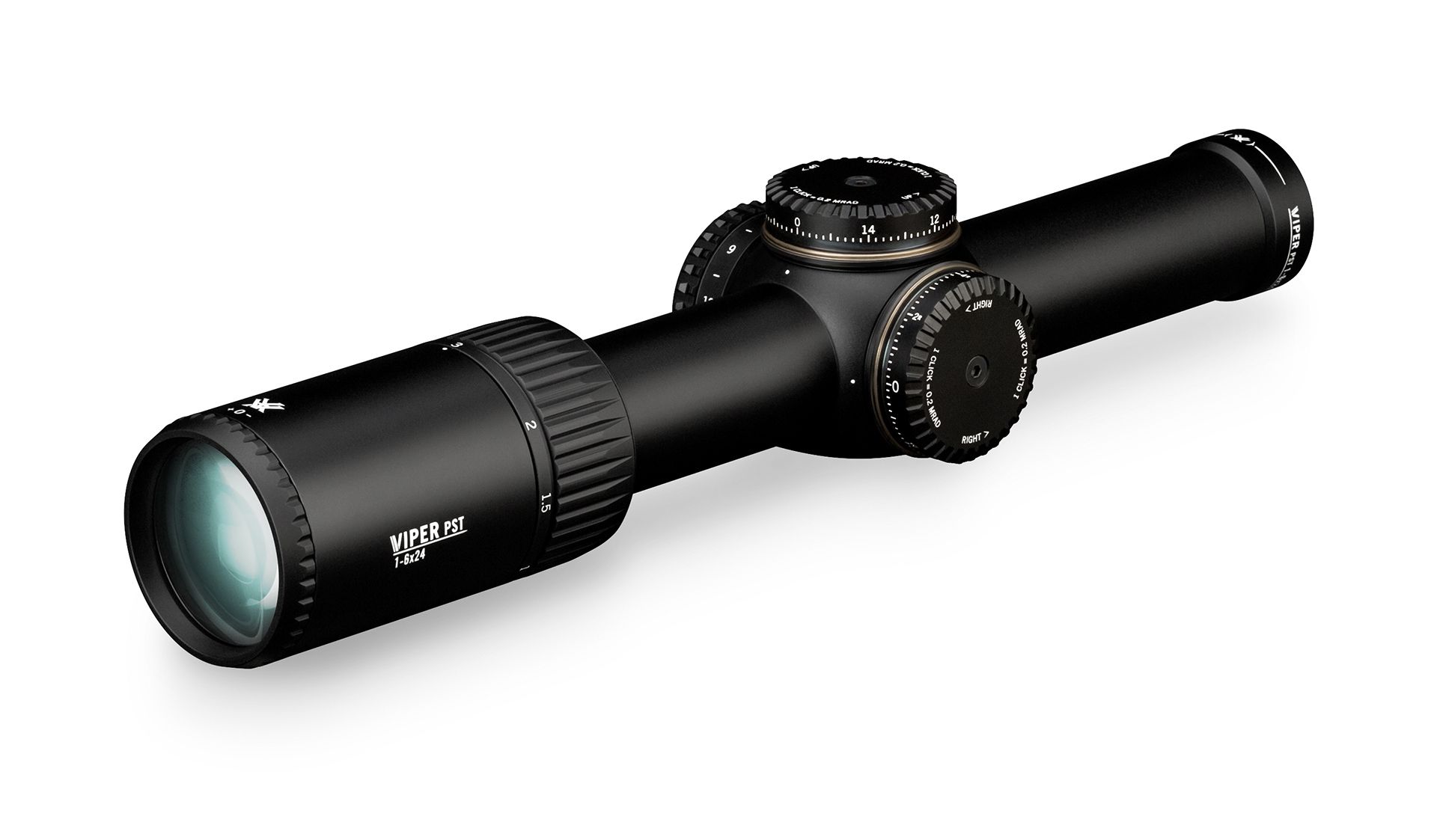 Vortex Viper PST Gen 2 1-6×24 SFP, riktm. VMR-2 MR - corax-store.eu