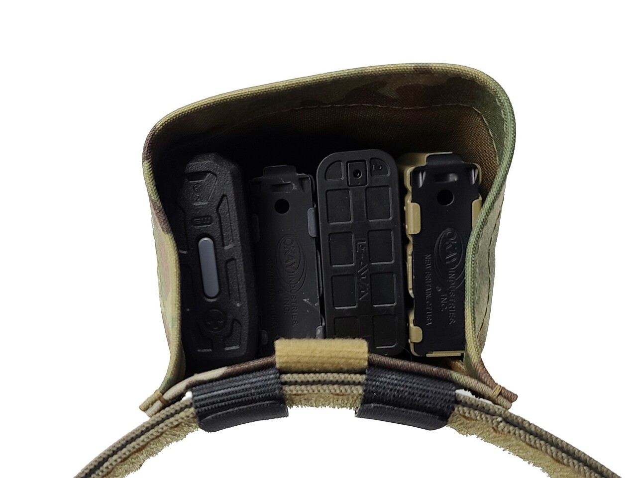 実物 esstac Dump Pouch マルチカムブラック 美品 esstac Mini Skittles Bag (ダンプポーチ) マルチカムブラック