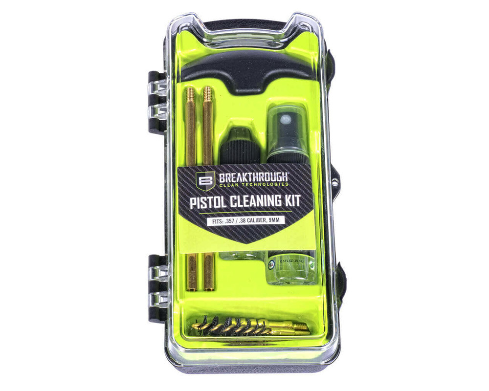 Breakthrough Vision pistol cleaning kit (.357/.38/9mm)