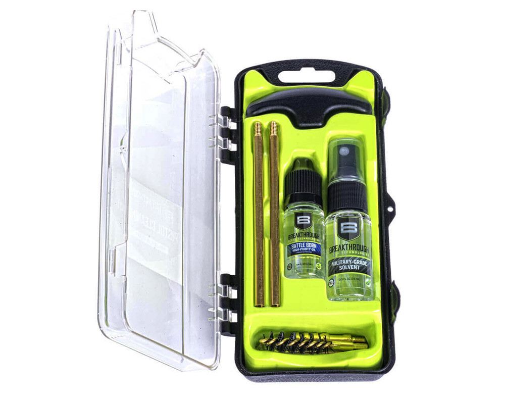 Breakthrough Vision pistol cleaning kit (.357/.38/9mm) - 2