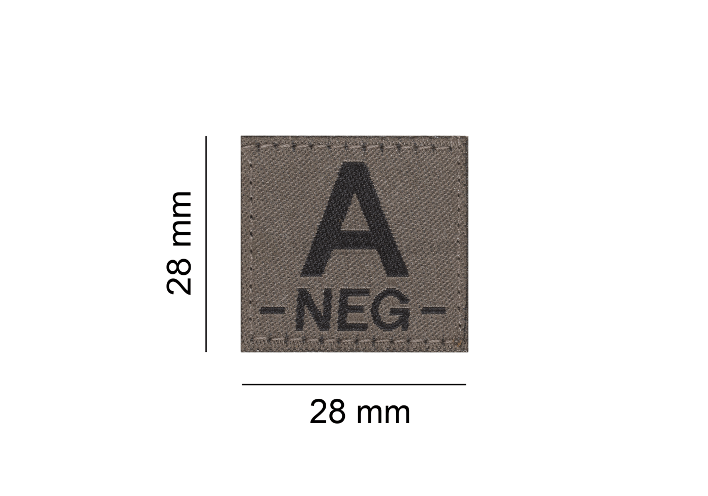 Clawgear - Bloodgroup Patch (Färg)