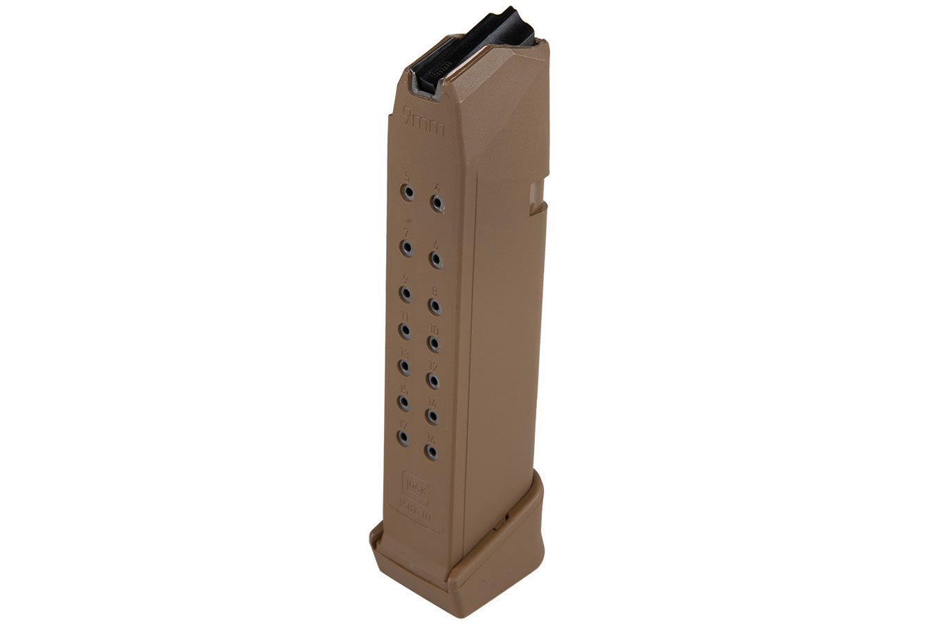 Glock 19ptrs magasin (Gen5) (17+2) Coyote