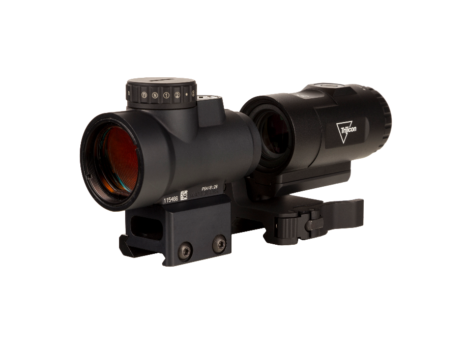 Trijicon MRO HD 1x25 with 3x Magnifier - 5
