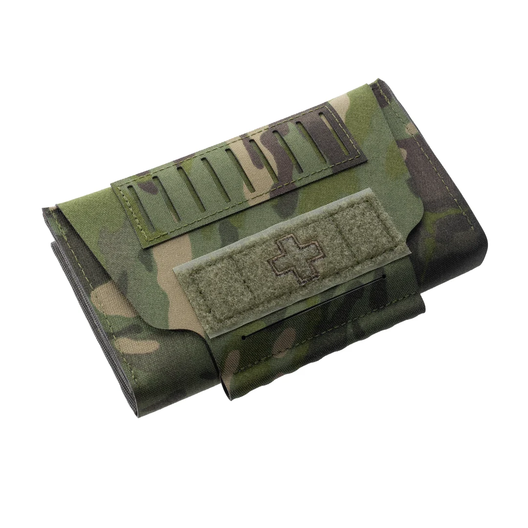 Blue alpha Medical Pouch Top/Bottom Pull - 2