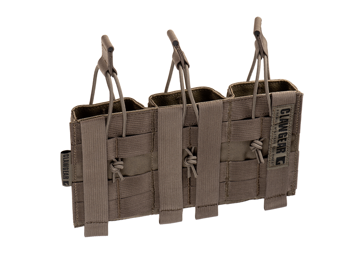 Clawgear 5.56mm Open Triple Mag Pouch Core RAL7013 - 2