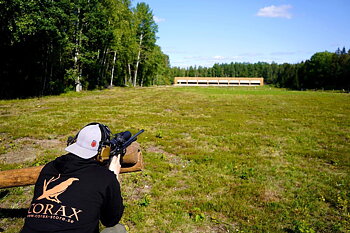 Gevärsskytte med Corax, Långhållsgrunder 