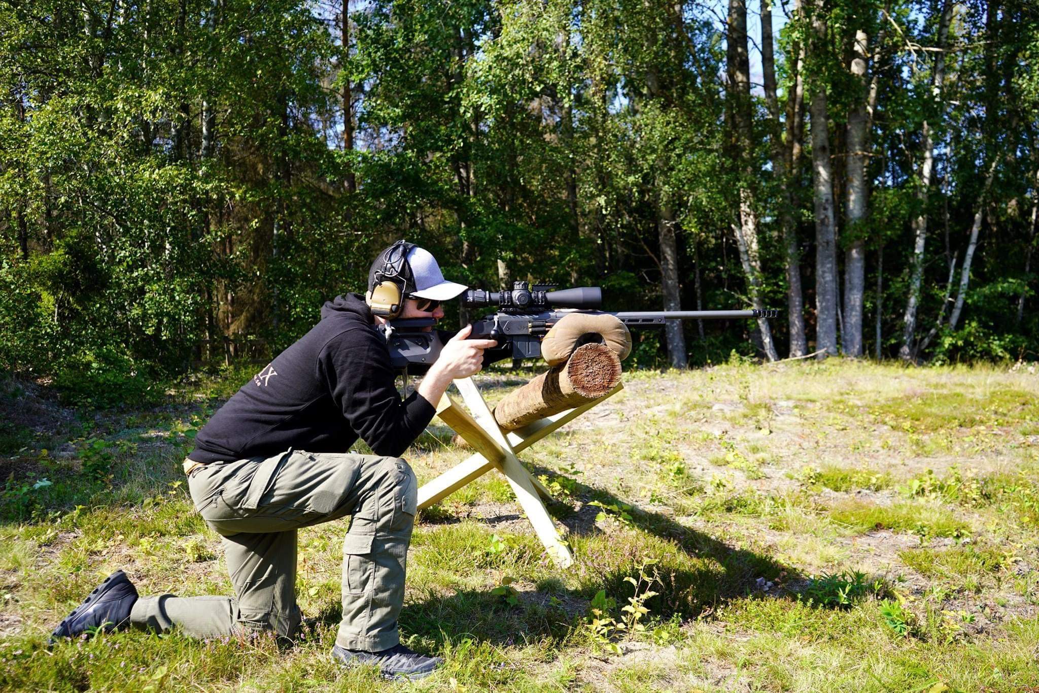Gevärsskytte med Corax, Långhållsgrunder  - 2