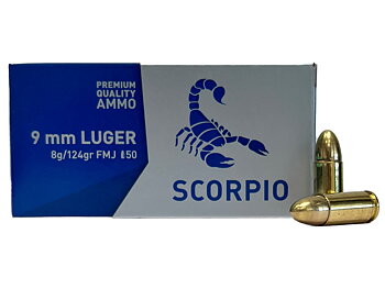 STV Scorpio 9mm Luger 115gr FMJ