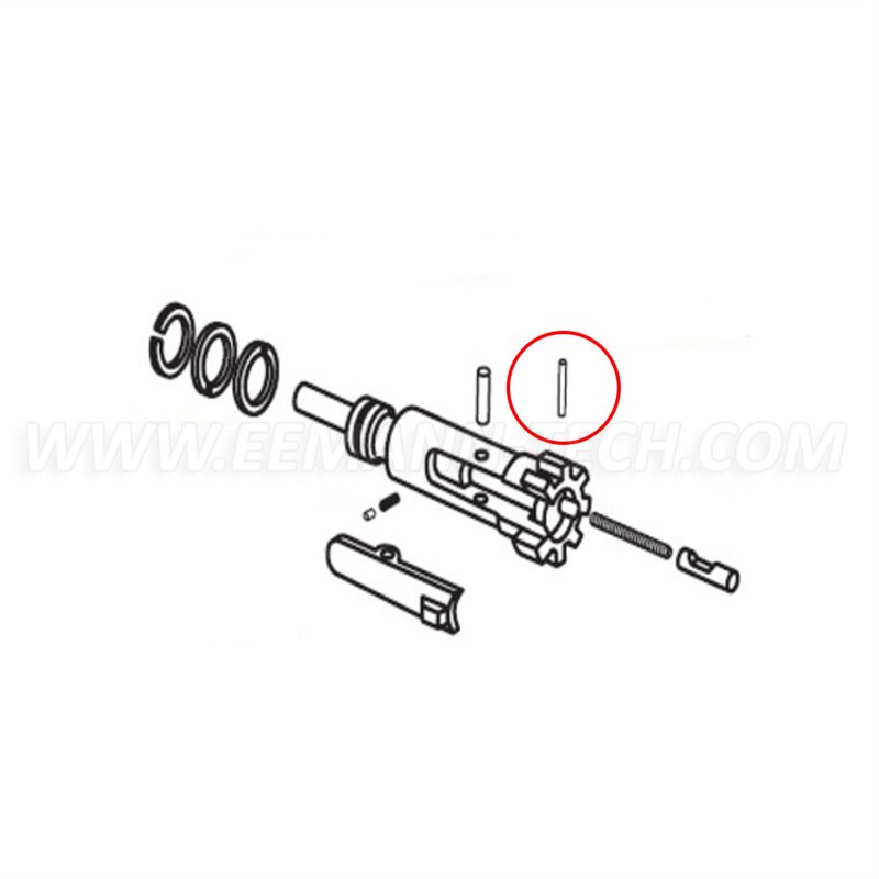 Eemann Tech Ejector Roll Pin for AR-15 - 2