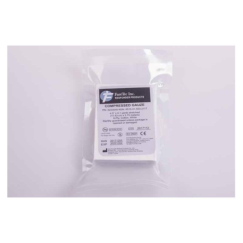 COMPRESSED GAUZE