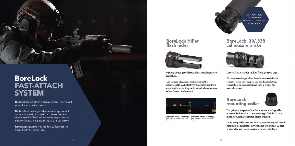 Ase utra BoreLock HiPer flash hiders Short - 4