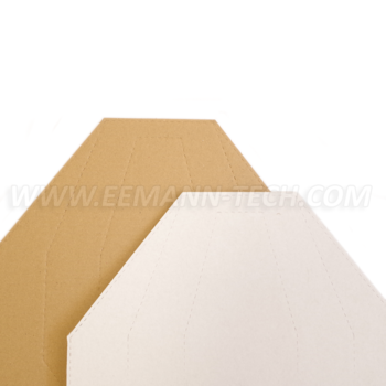 Eeman tech Cardboard IPSC MINI Target TAN/WHITE - 100 pcs./pack