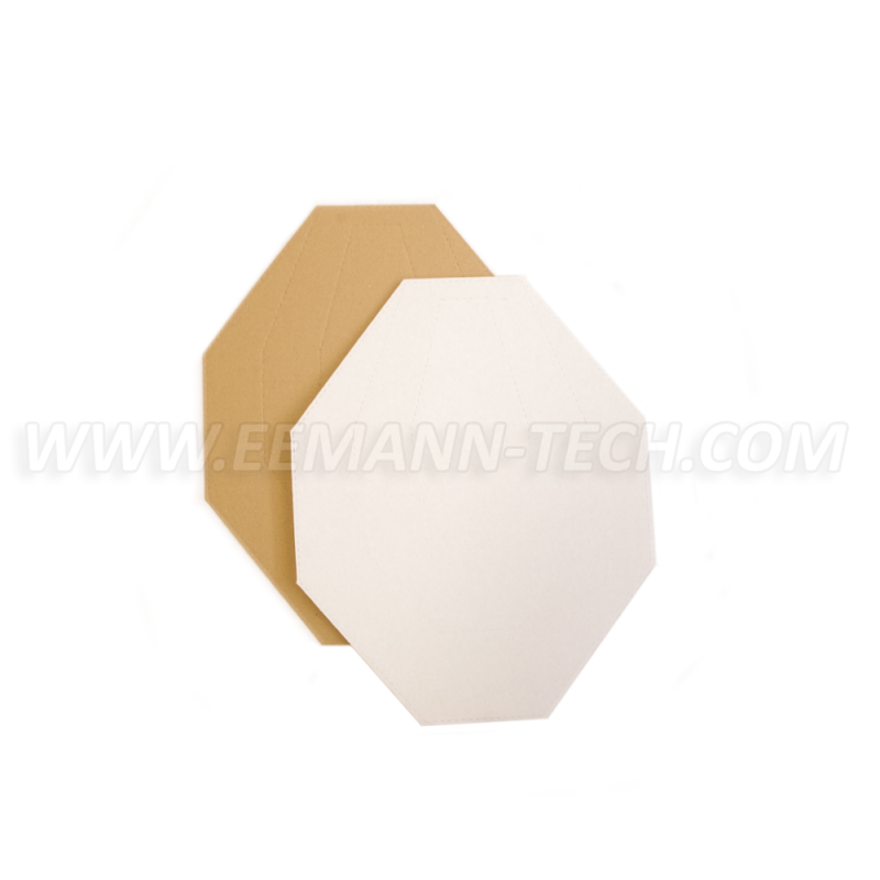 Eeman tech Cardboard IPSC MINI Target TAN/WHITE - 100 pcs./pack - 2