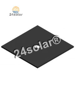 Rubber plate 40x40x1mm for trap profile (Van der Valk)