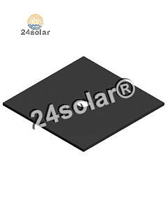 Gummiplatta 40x40x1mm (Van der Valk)