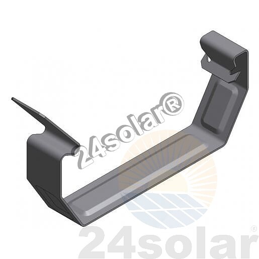 SS cable clamp large for Side++ profile (Van der Valk)