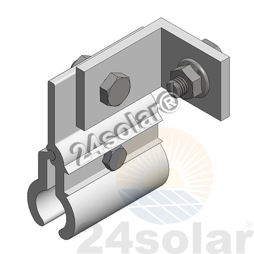 Alu Kalzip clamp (profiles horizontal) (Van der Valk)