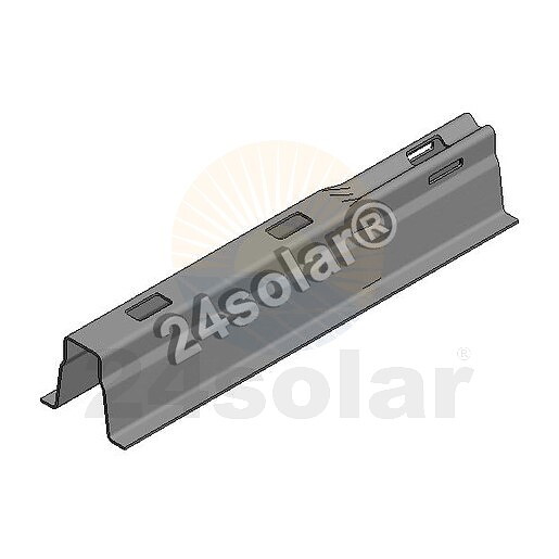 Galv roof carrier L=1500x1,5mm (Van der Valk)