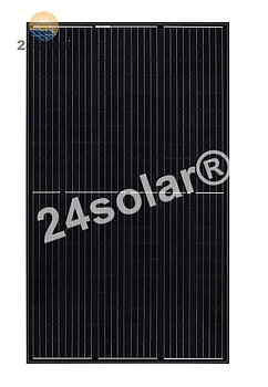 24solar Half Cells 330Wp -Mono  all black  24solar