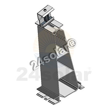Alu rear foot ValkPro+ P10° side (Van der Valk)