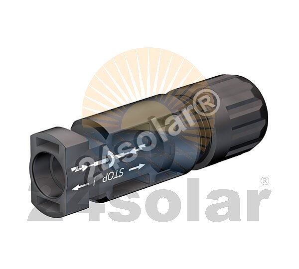 solar kabel MC4 Han kontakt ( minus)