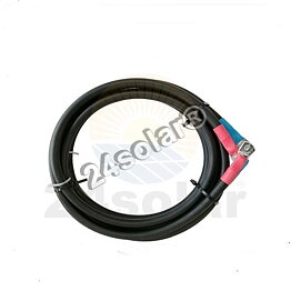 Batteri-omformerenkabel 2×1.5m- 25mm²