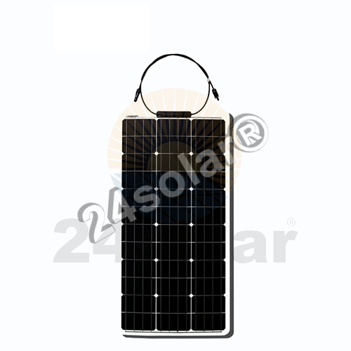 80W Semi-Flexible Solar panel