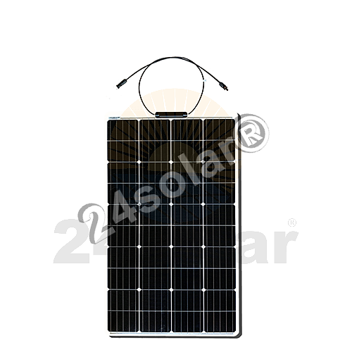 120W ETFE Semi-Flexible Solar panel 