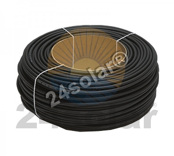 solar kabel 4mm svart 100m