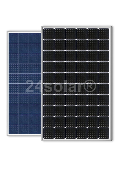 Nordic-Energigrossisten Back contact MWT solcells modul 315Wp All Black