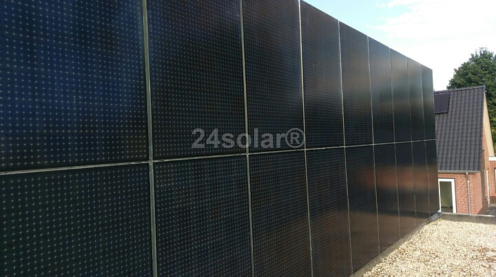 Nordic-Energigrossisten Back contact MWT solcells modul 315Wp All Black