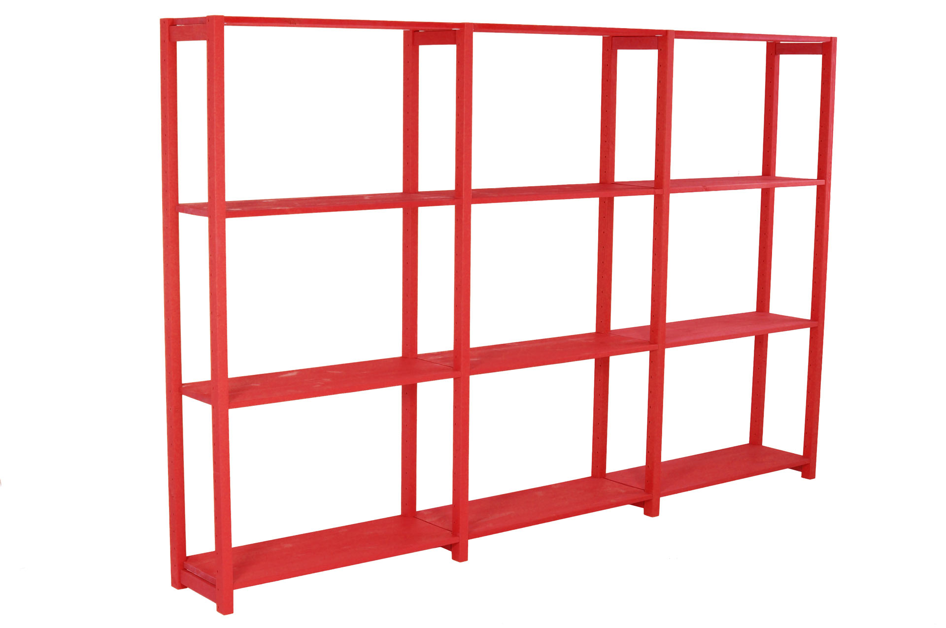 Bokhylla i trä, 240 x 30 x 178 cm, välj färg - SCALA CLASSIC - 7