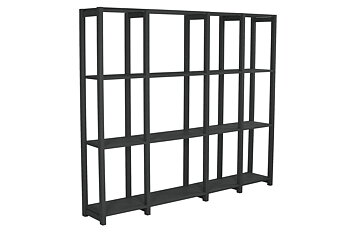 Rumsavdelare, 180 x 40 x 158 cm, 4 sektioner, välj färg - SCALA CLASSIC