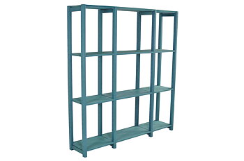 Rumsavdelare, 140 x 30 x 158 cm, 3 sektioner, välj färg - SCALA CLASSIC