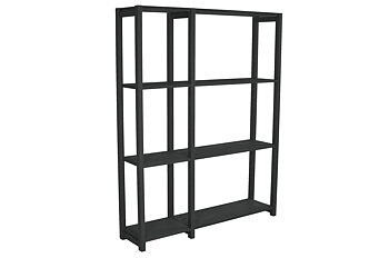 Rumsavdelare, 140 x 30 x 158 cm, välj färg - SCALA CLASSIC