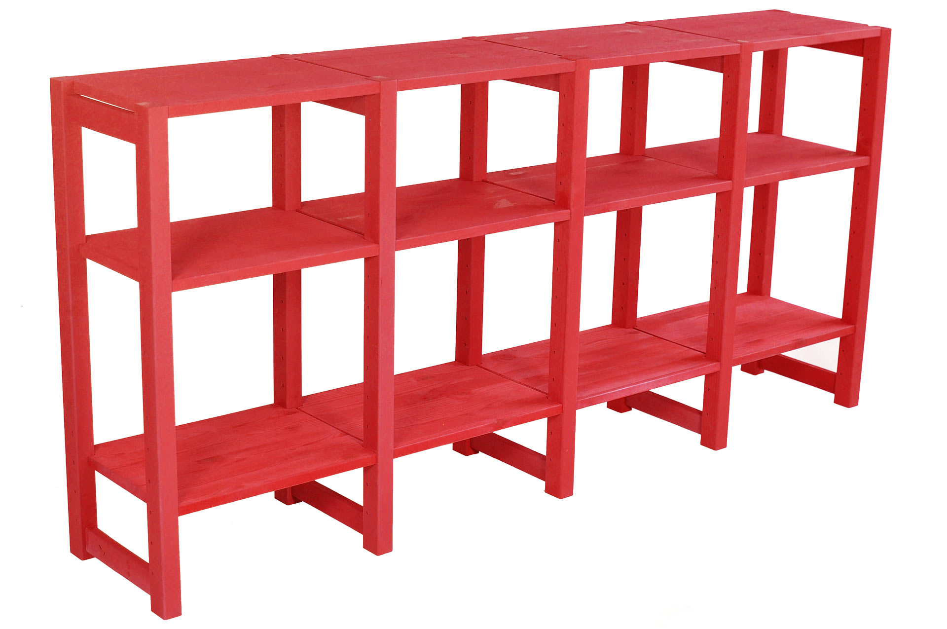 Sideboard, 160 x 30 x 78 cm, 4 sektioner, välj färg - SCALA CLASSIC - 6