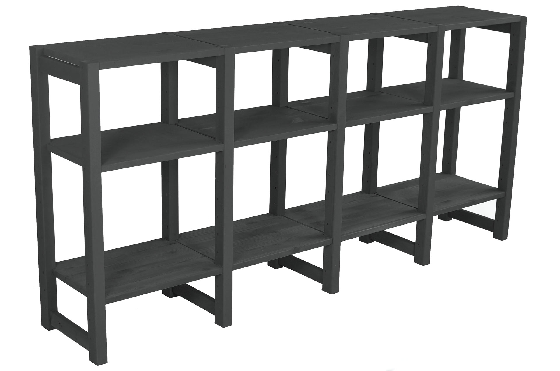 Sideboard, 160 x 30 x 78 cm, 4 sektioner, välj färg - SCALA CLASSIC - 2
