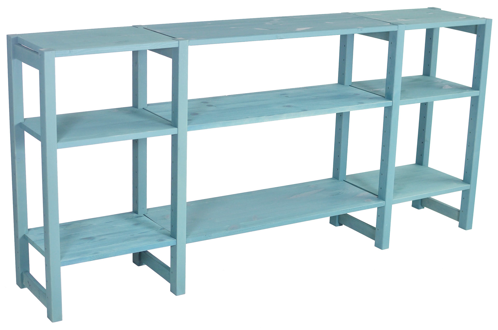 Sideboard, 160 x 30 x 78 cm, 3 sektioner, välj färg - SCALA CLASSIC - 5
