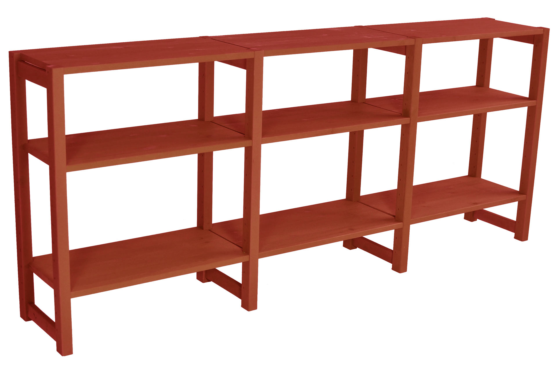 Sideboard, 180 x 30 x 78 cm, 3 sektioner, välj färg - SCALA CLASSIC - 4