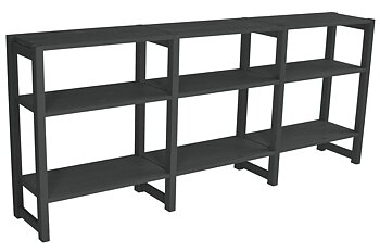 Sideboard, 180 x 30 x 78 cm, 3 sektioner, välj färg - SCALA CLASSIC