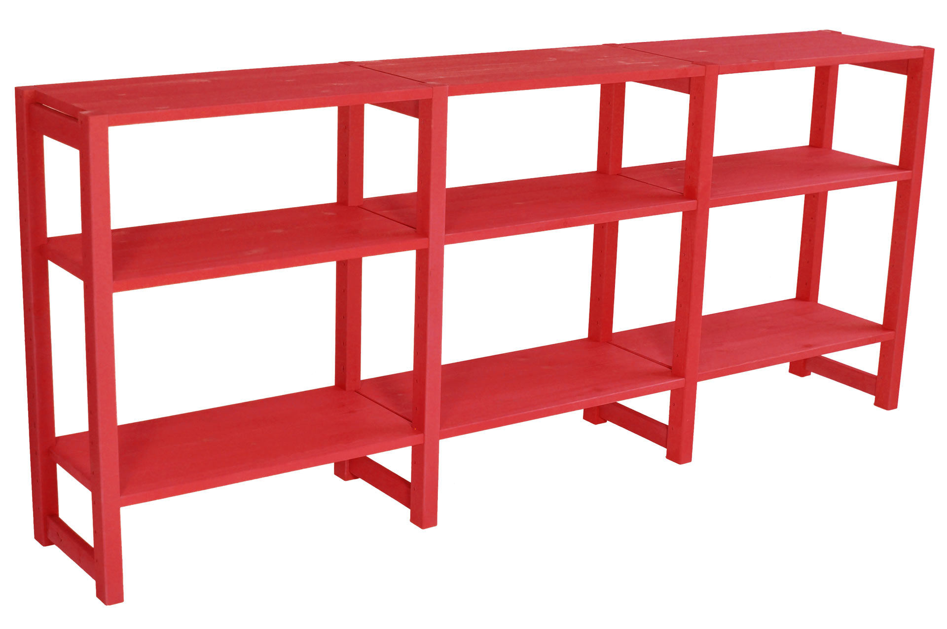 Sideboard, 180 x 30 x 78 cm, 3 sektioner, välj färg - SCALA CLASSIC - 6