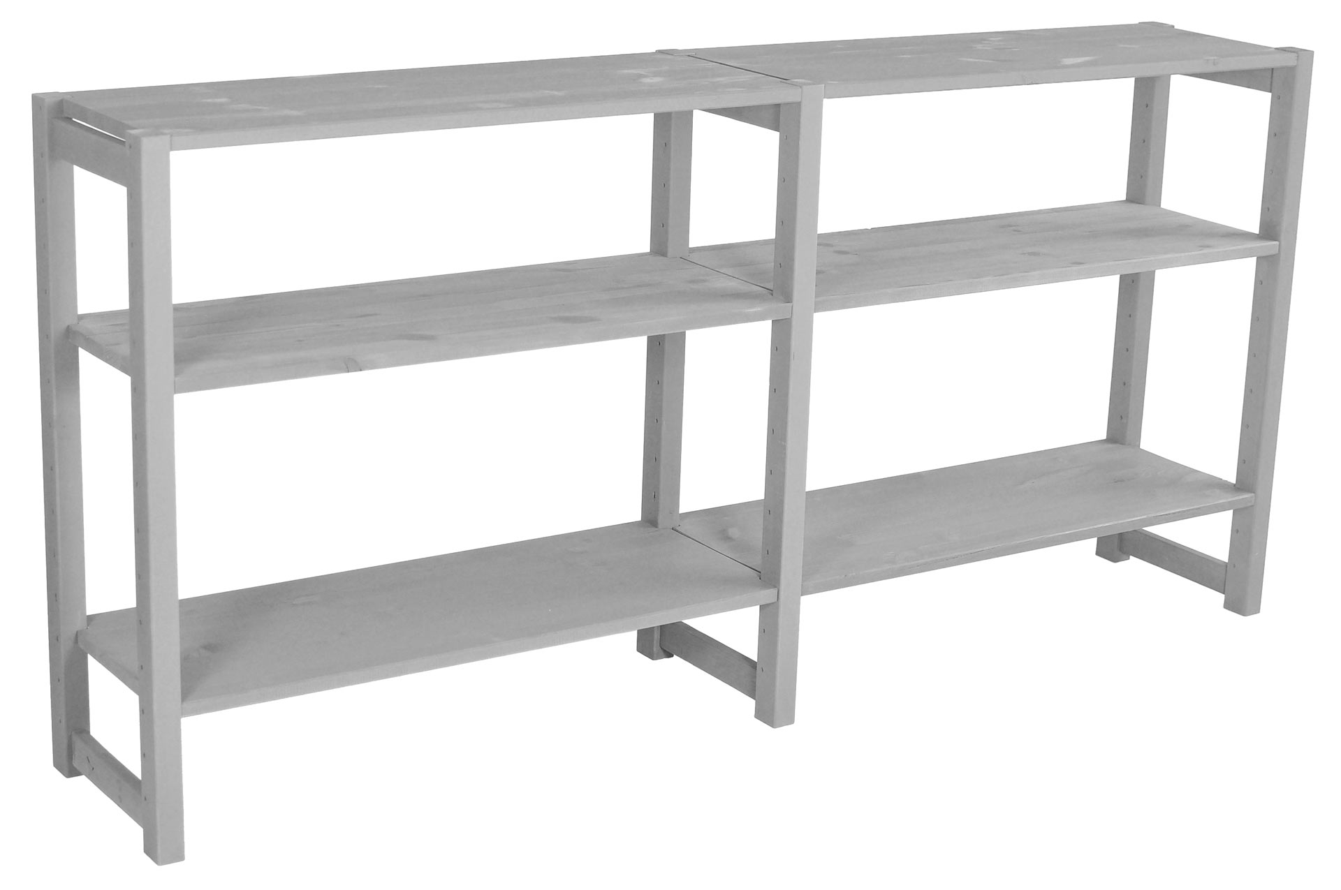Sideboard, 160 x 30 x 78 cm, 2 sektioner, välj färg - SCALA CLASSIC - 3