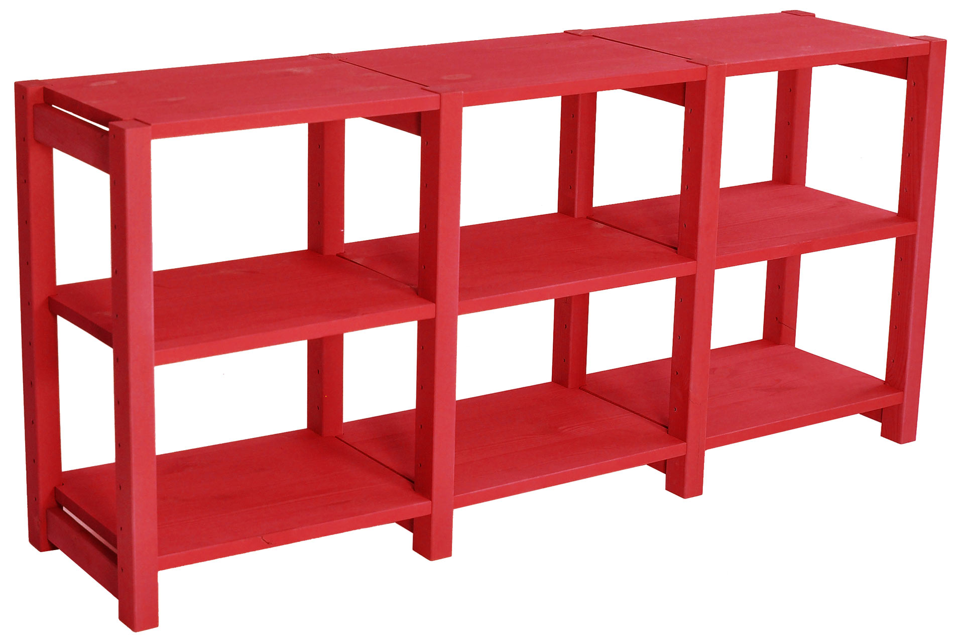 TV Bänk, 120 x 40 x 58 cm, 3 sektioner, välj färg - SCALA CLASSIC - 6